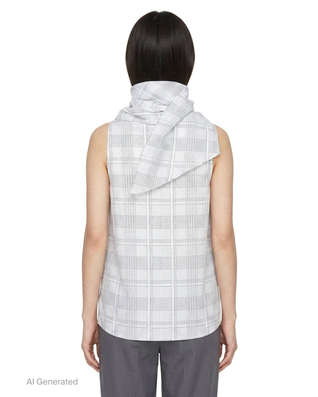 Adela Plaid Top | rag & bone | Club21 - back