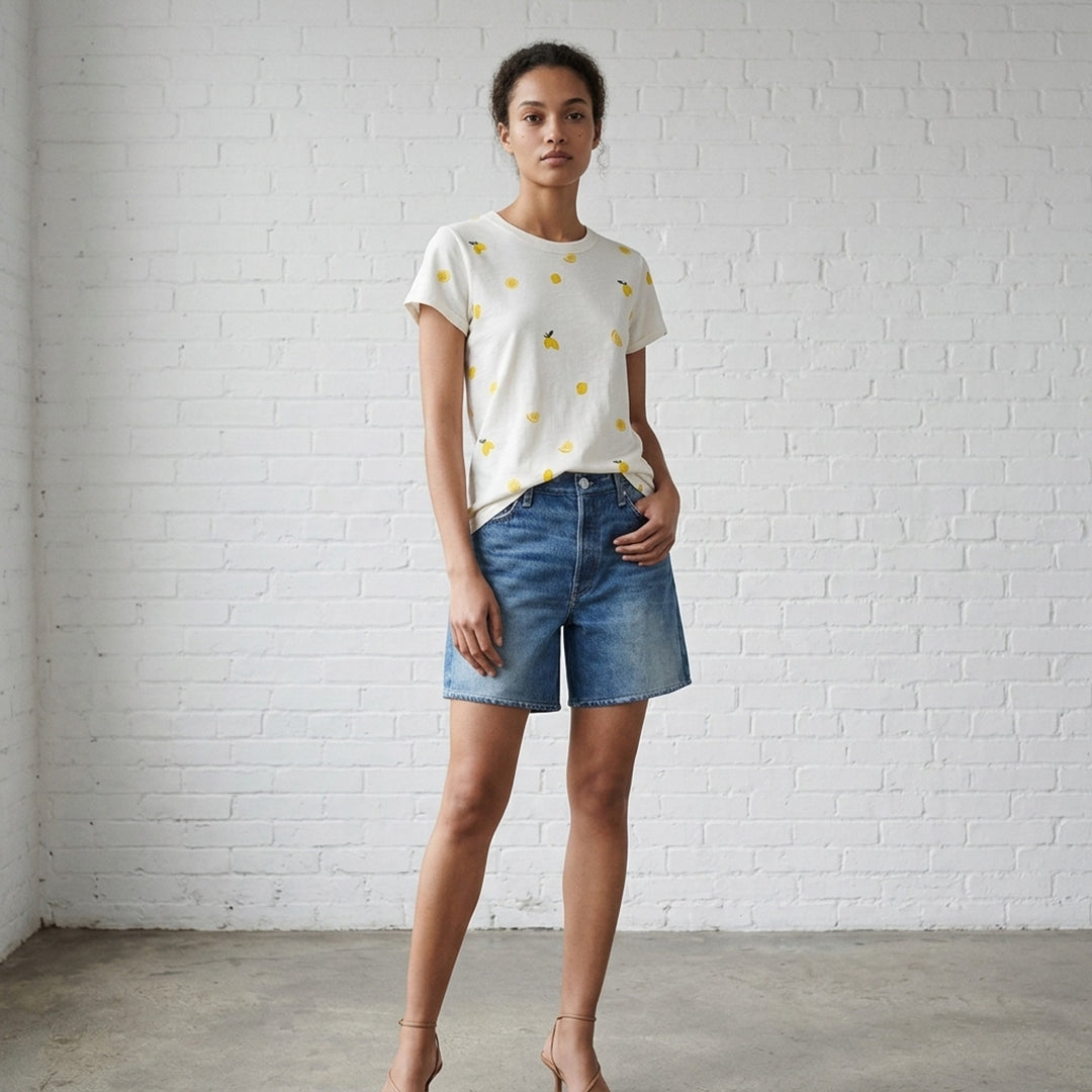 All Over Lemon Print Tee | rag & bone | Club21 - lifestyle