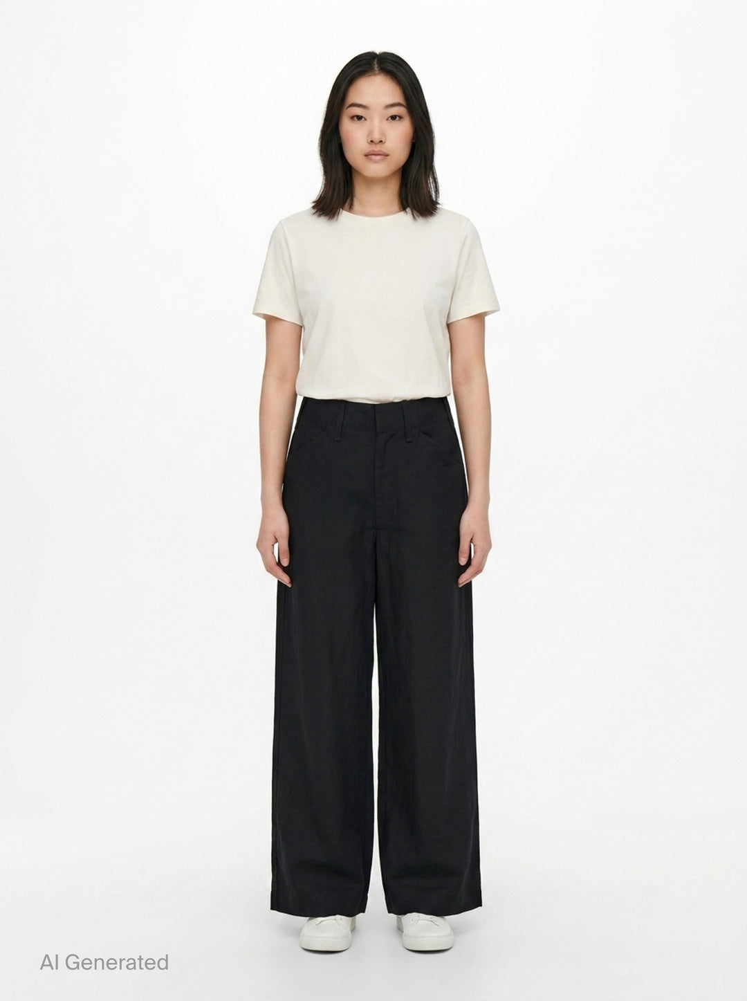 Allison Linen Pants | rag & bone | Club21 - front