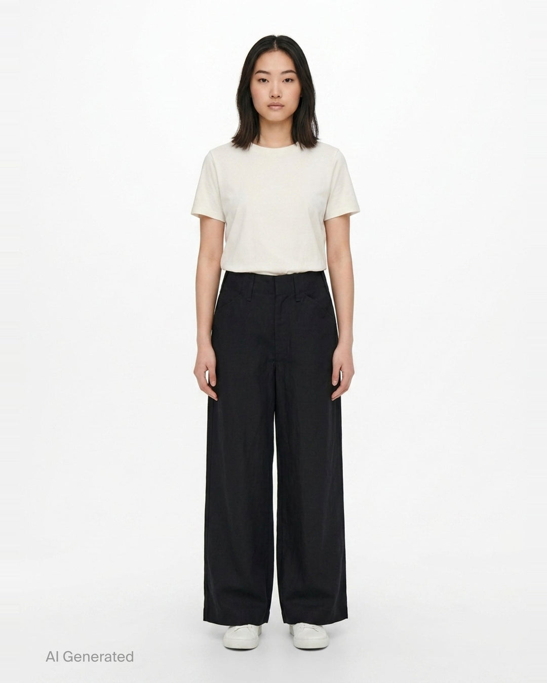 Allison Linen Pants | rag & bone | Club21 - front