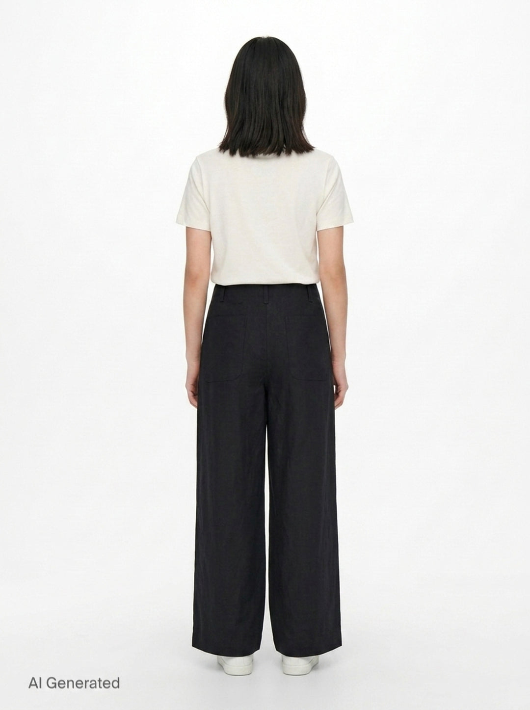 Allison Linen Pants | rag & bone | Club21 - back