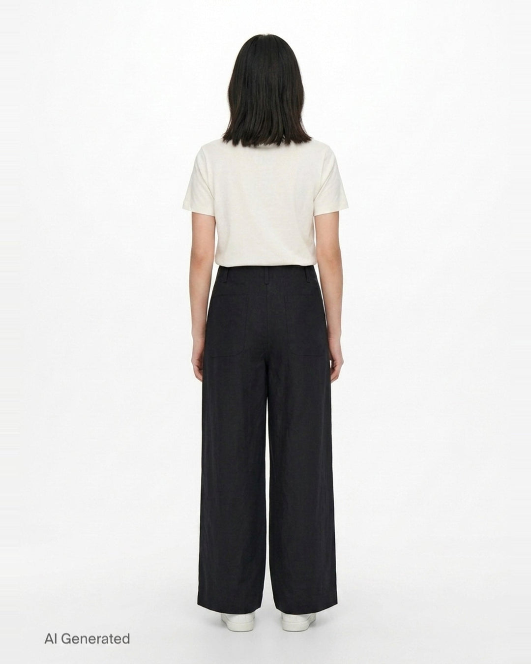 Allison Linen Pants | rag & bone | Club21 - back