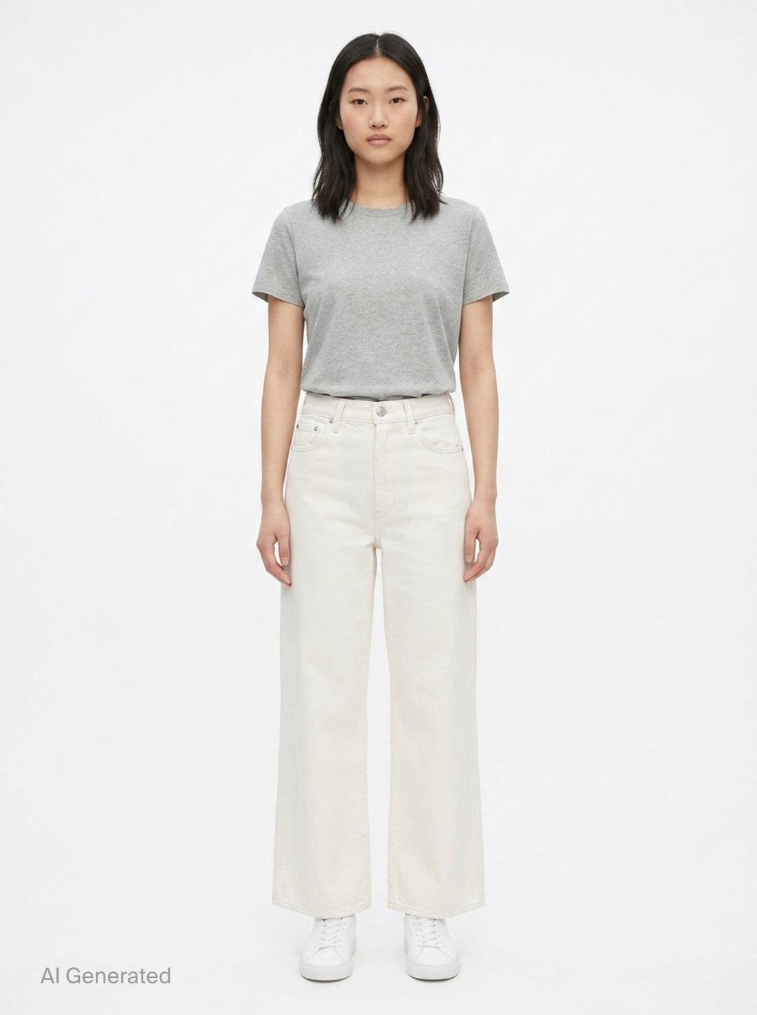 Ankle Wide Jeans | rag & bone | Club21 - front