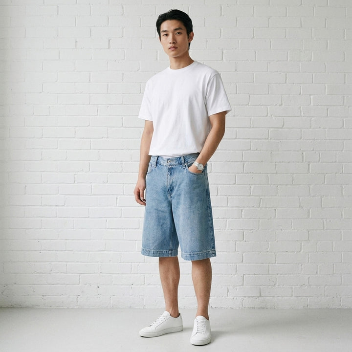 Baggy Denim Shorts | rag & bone | Club21 - lifestyle