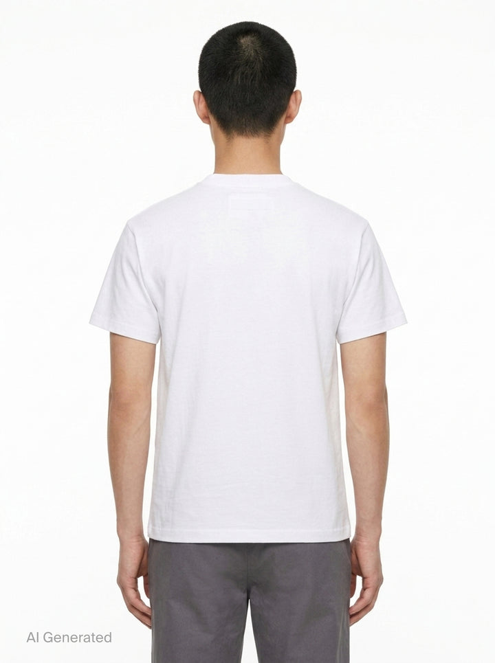 Boxy Cotton Tee | rag & bone | Club21 - back