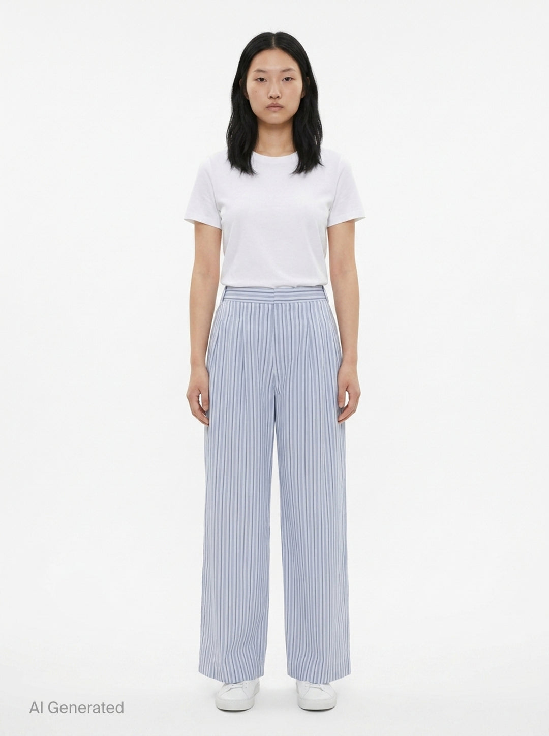 Chappell Stripe Poplin Pants | rag & bone | Club21 - front