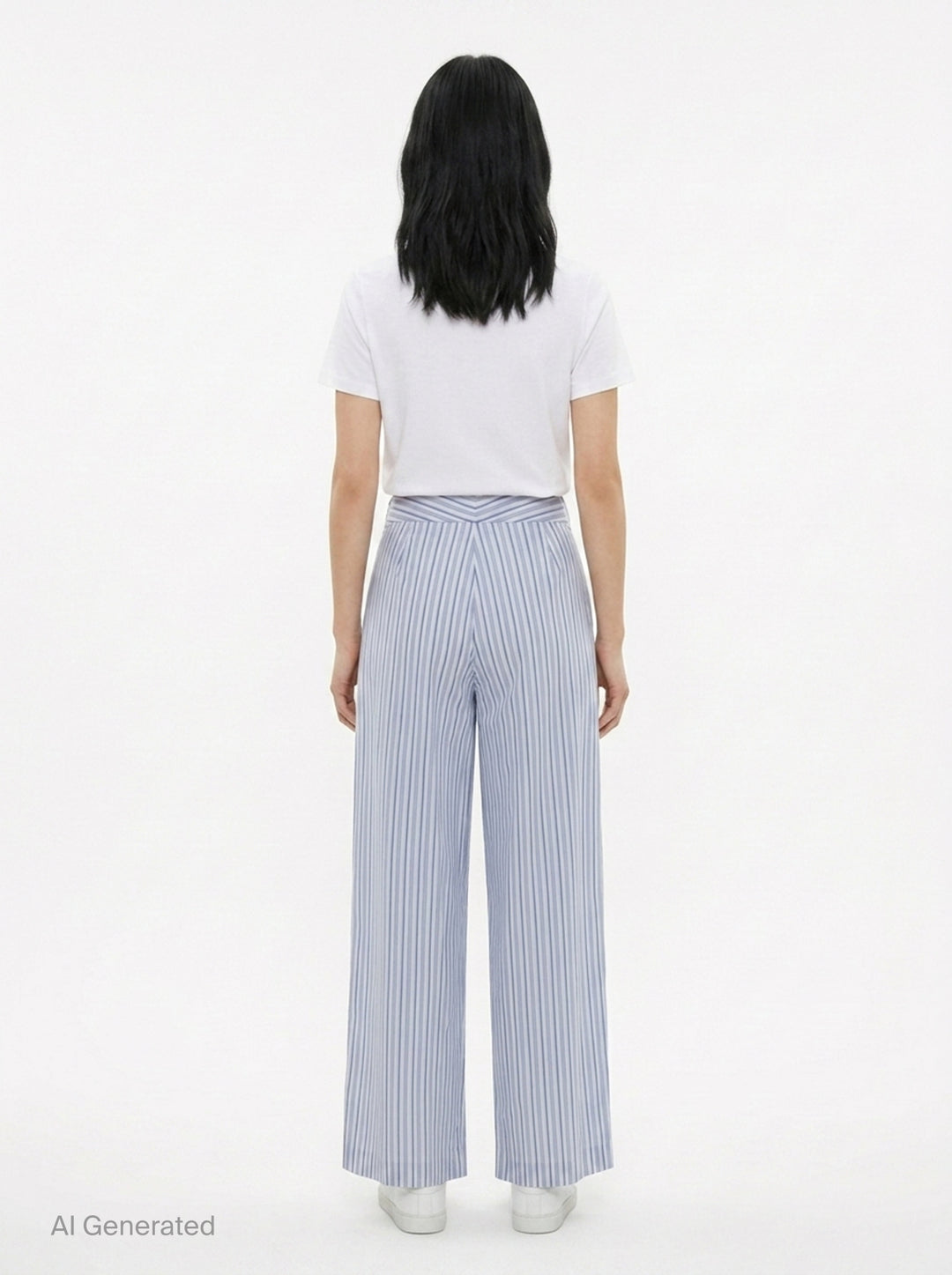 Chappell Stripe Poplin Pants | rag & bone | Club21 - back