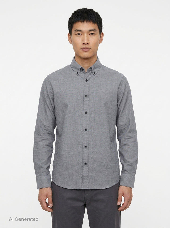 Classic Long Sleeve Oxford Shirt | rag & bone | Club21 - front