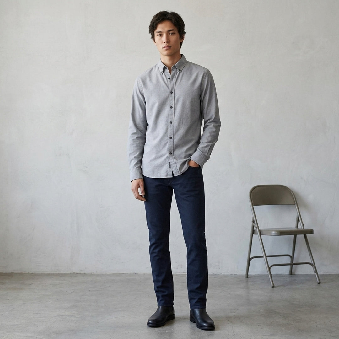 Classic Long Sleeve Oxford Shirt | rag & bone | Club21 - lifestyle