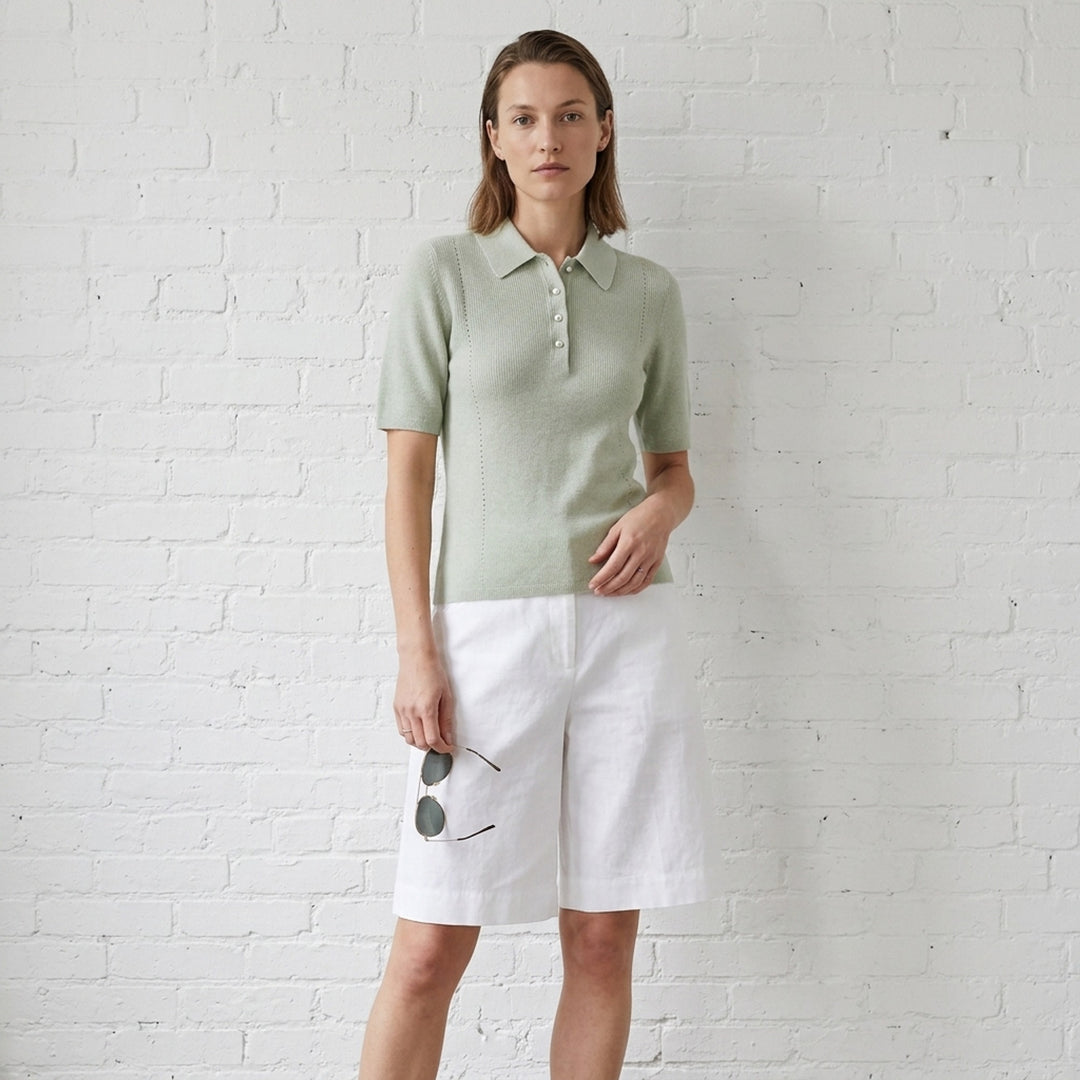 Darcey Cotton Cash Polo | rag & bone | Club21 - lifestyle