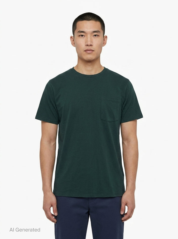 Garment Dye Classic Pocket Tee | rag & bone | Club21 - front