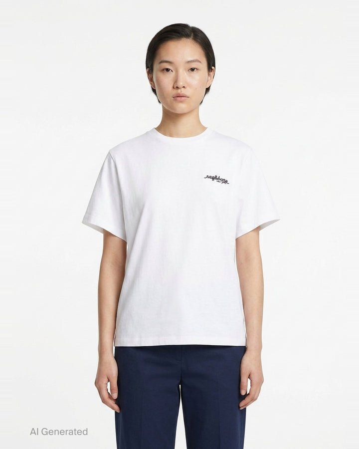 Giovanni Logo Tee | rag & bone | Club21 - front