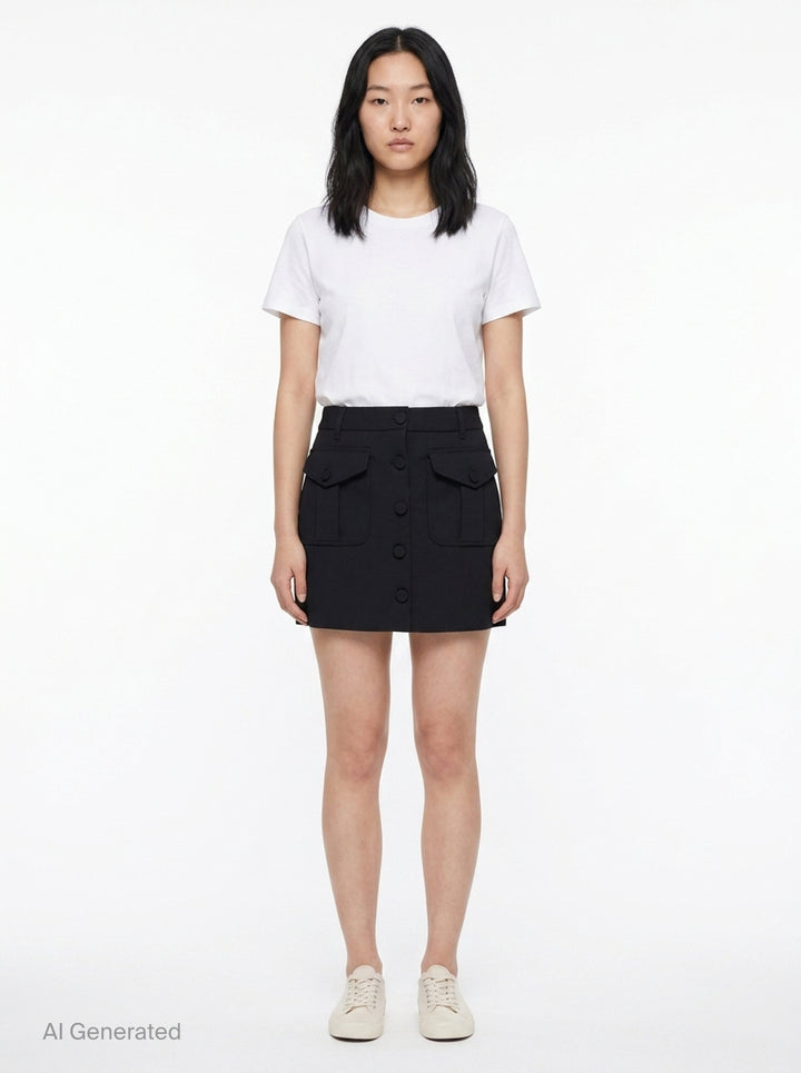 Irina Cargo Skort | rag & bone | Club21 - front