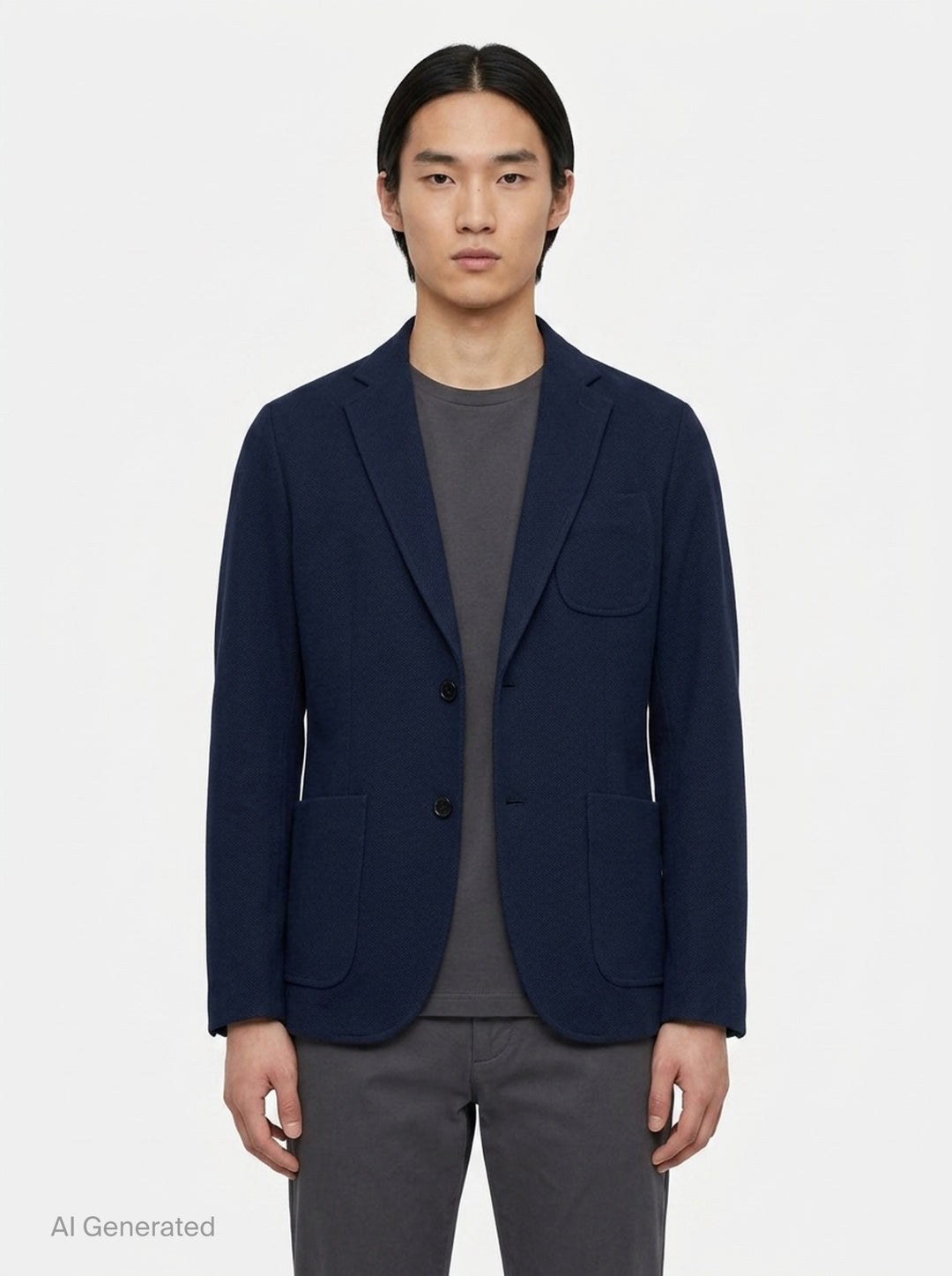 Knit Piqué Blazer | rag & bone | Club21 - front