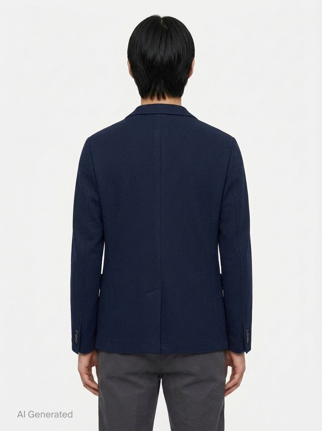 Knit Piqué Blazer | rag & bone | Club21 - back