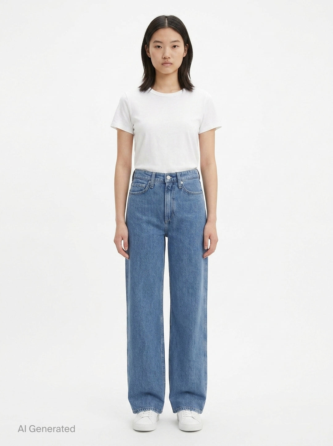 Logan Wide Leg Jeans | rag & bone | Club21 - front