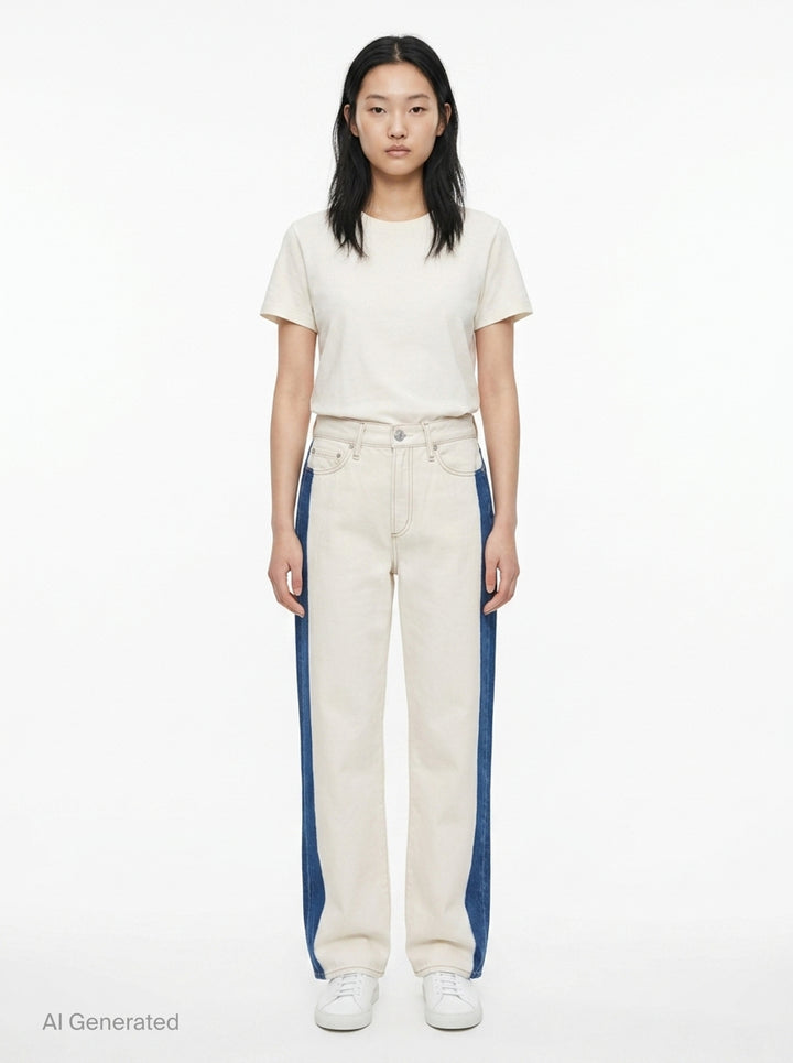 Logan Wide Leg Jeans | rag & bone | Club21 - front