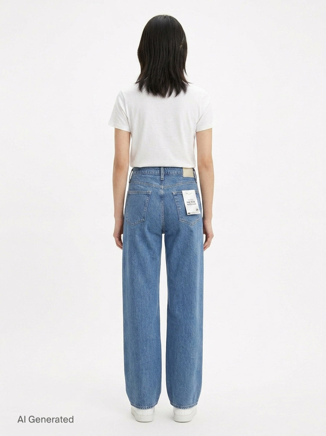 Logan Wide Leg Jeans | rag & bone | Club21 - back