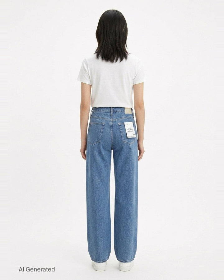 Logan Wide Leg Jeans | rag & bone | Club21 - back