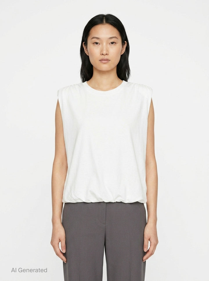 Mica Bubble Tank Top | rag & bone | Club21 - front