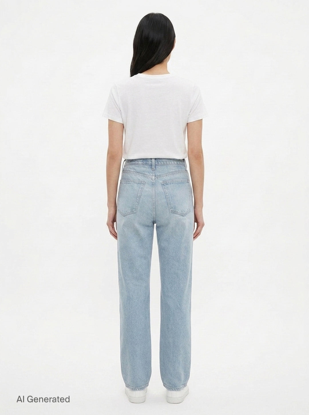 Miramar Ankle Straight Jeans | rag & bone | Club21 - back