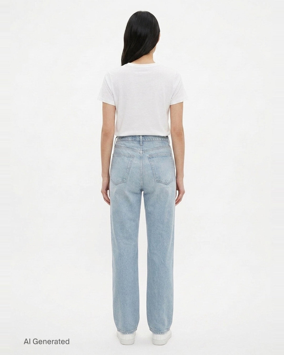 Miramar Ankle Straight Jeans | rag & bone | Club21 - back