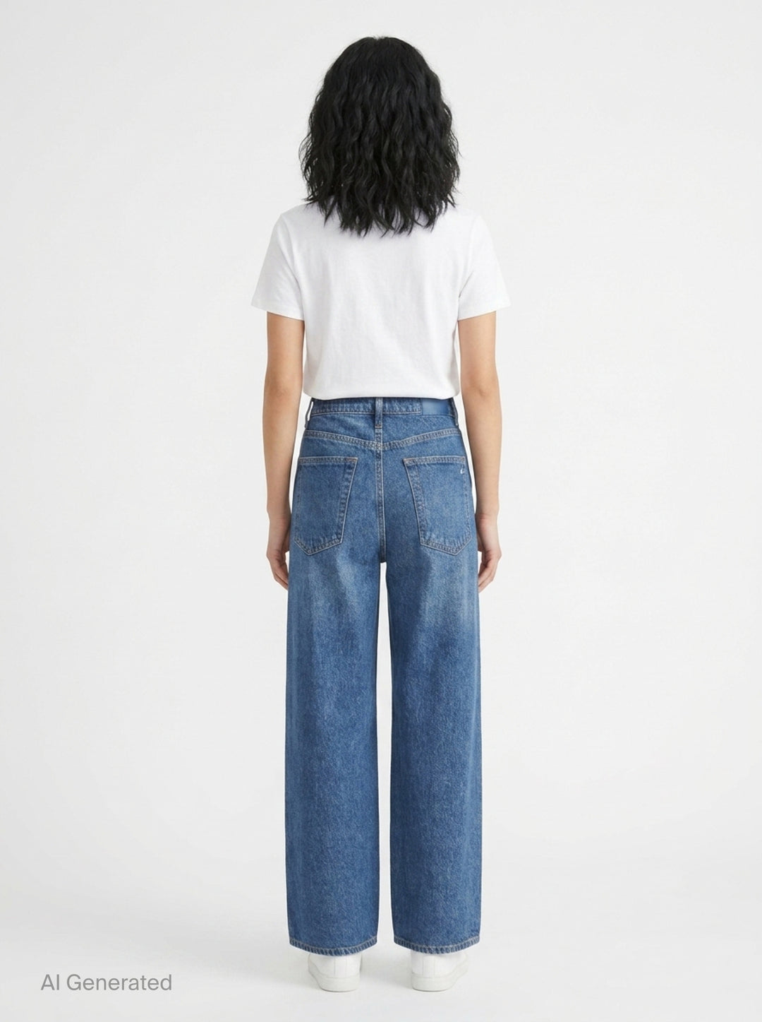 Miramar Ankle Wide-Leg Jeans | rag & bone | Club21 - back