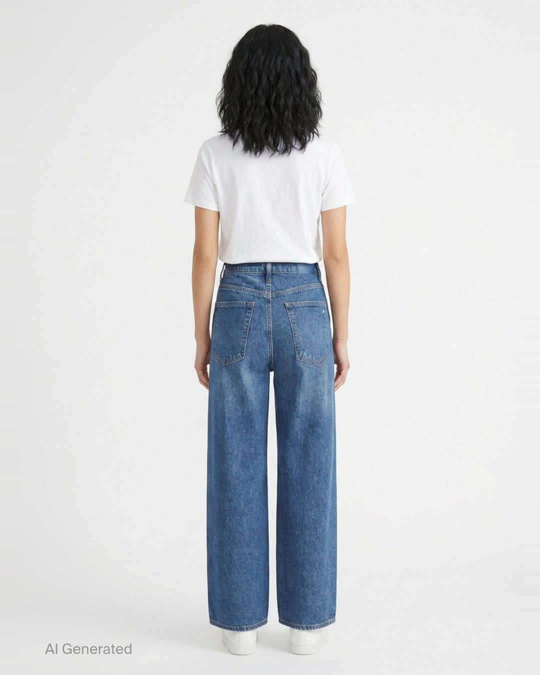 Miramar Ankle Wide-Leg Jeans | rag & bone | Club21 - back