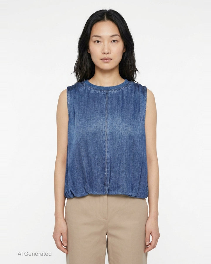 Miramar Bubble Top | rag & bone | Club21 - front