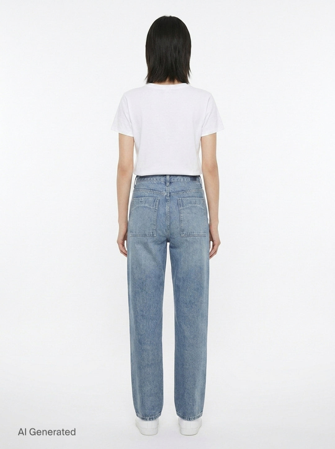 Miramar Carpenter Wide-Leg Jeans | rag & bone | Club21 - back