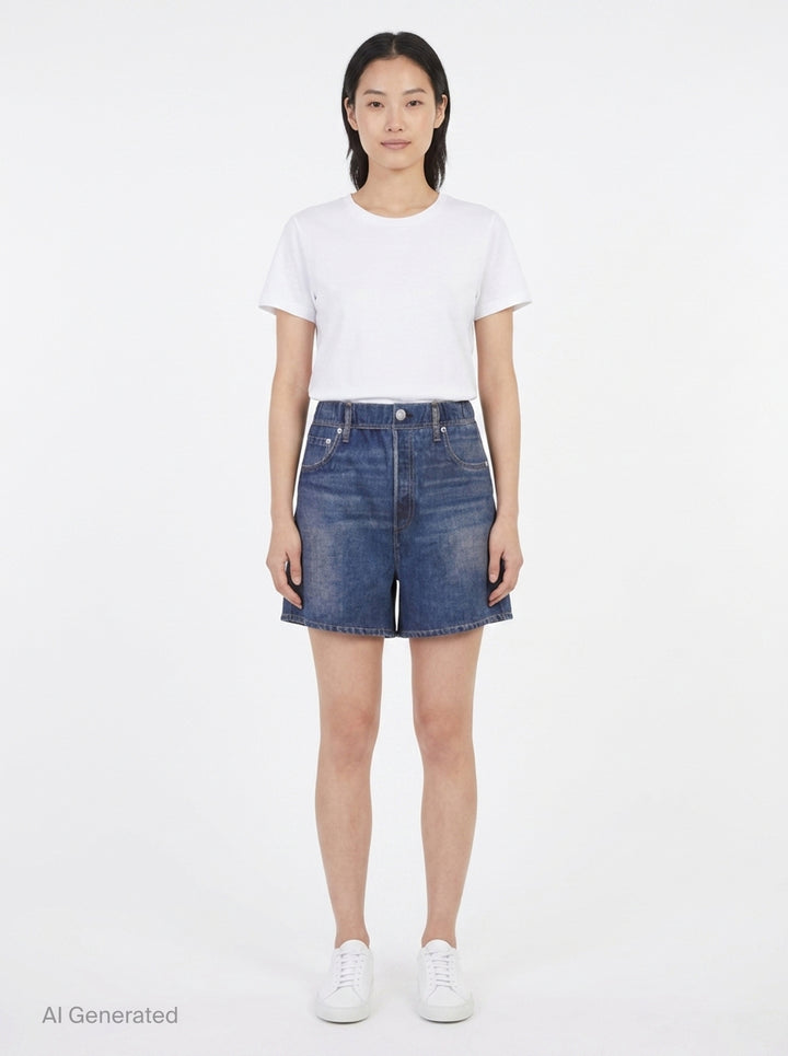 Miramar Denim Shorts | rag & bone | Club21 - front