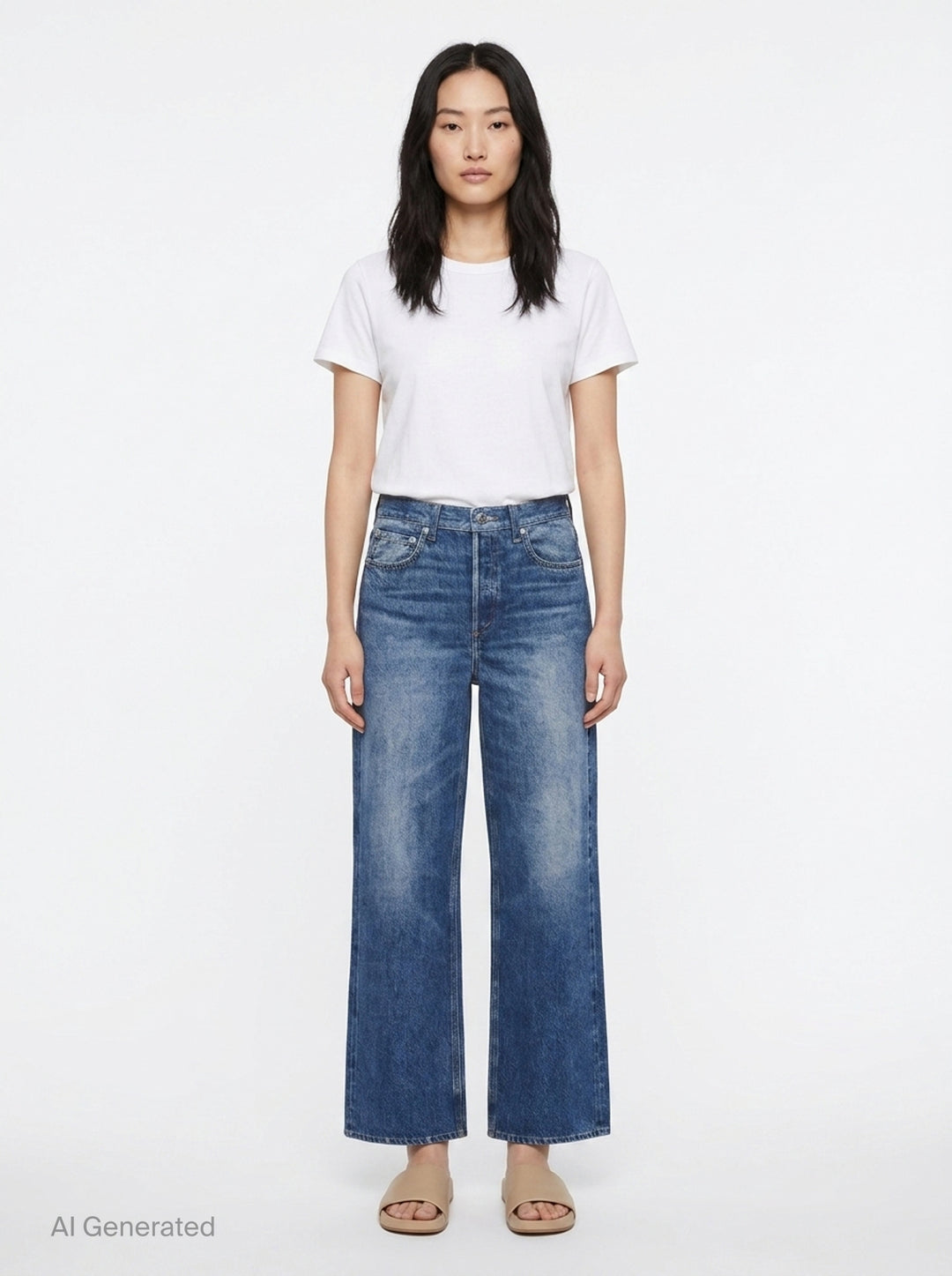 Miramar Shea High-Rise Ankle Jeans | rag & bone | Club21 - front