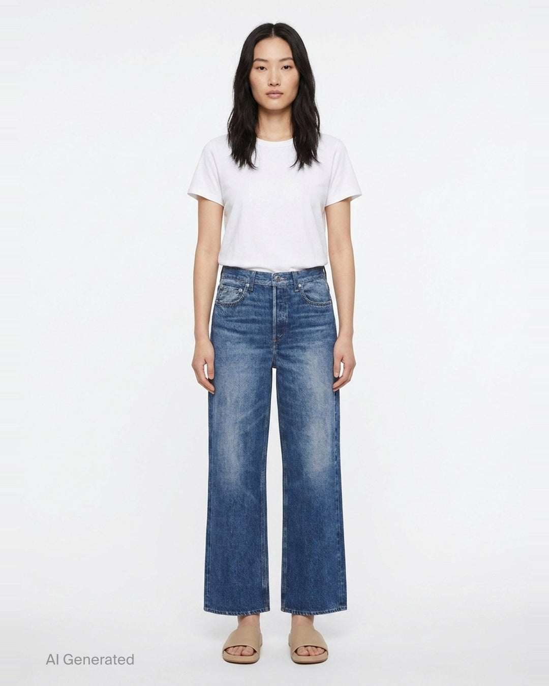 Miramar Shea High-Rise Ankle Jeans | rag & bone | Club21 - front