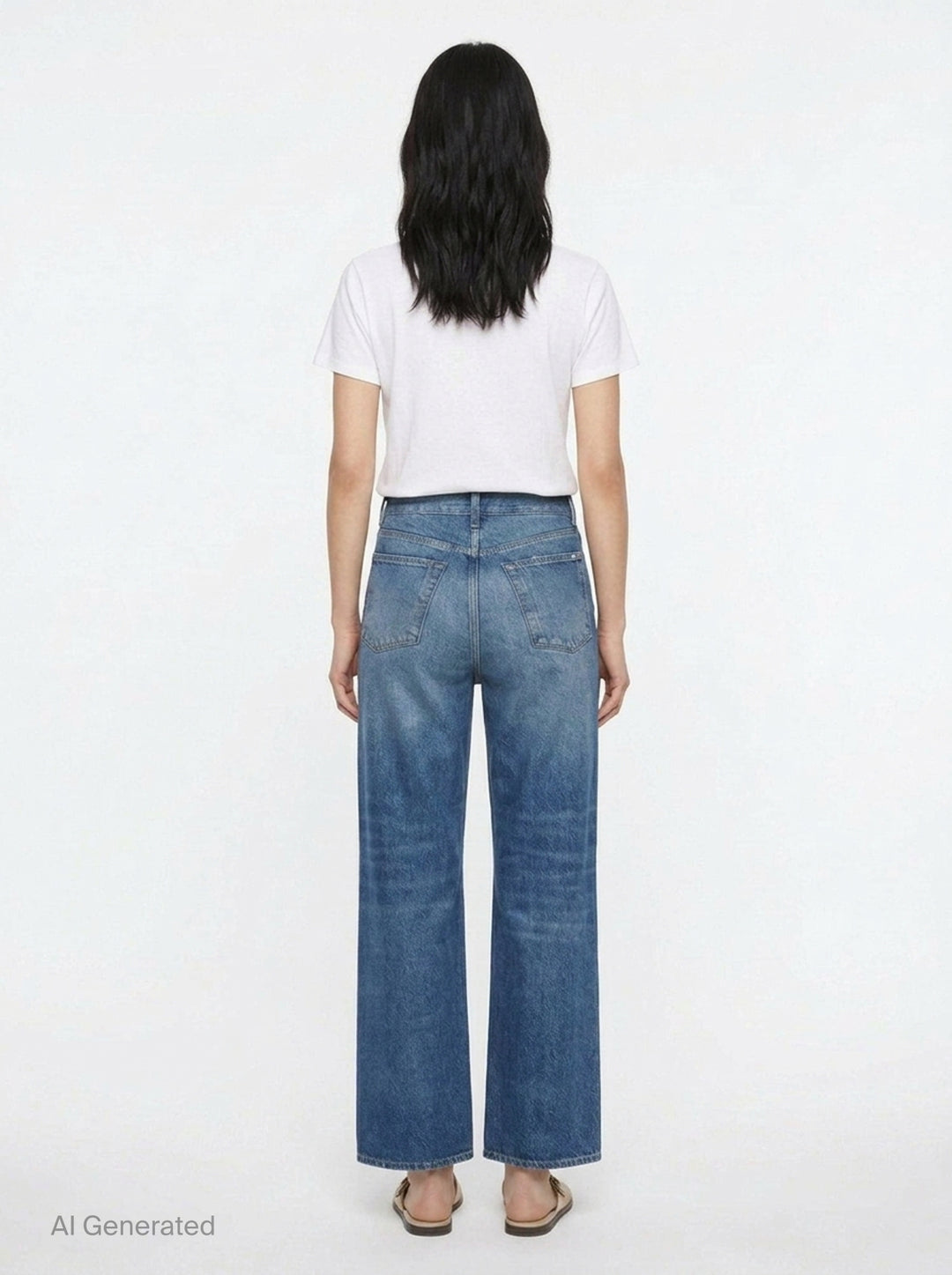 Miramar Shea High-Rise Ankle Jeans | rag & bone | Club21 - back