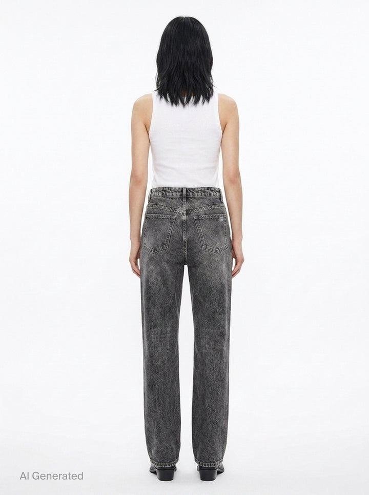 Miramar Shea High-Rise Jeans | rag & bone | Club21 - back