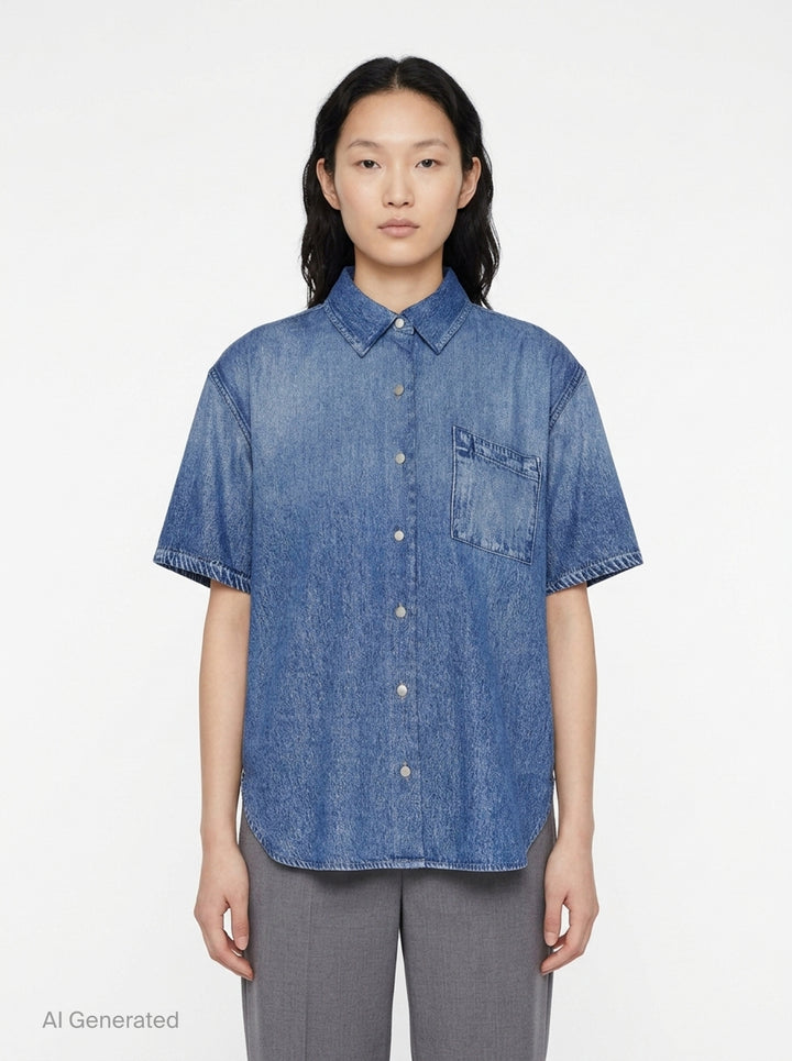 Miramar Short Sleeve Shirt | rag & bone | Club21 - front