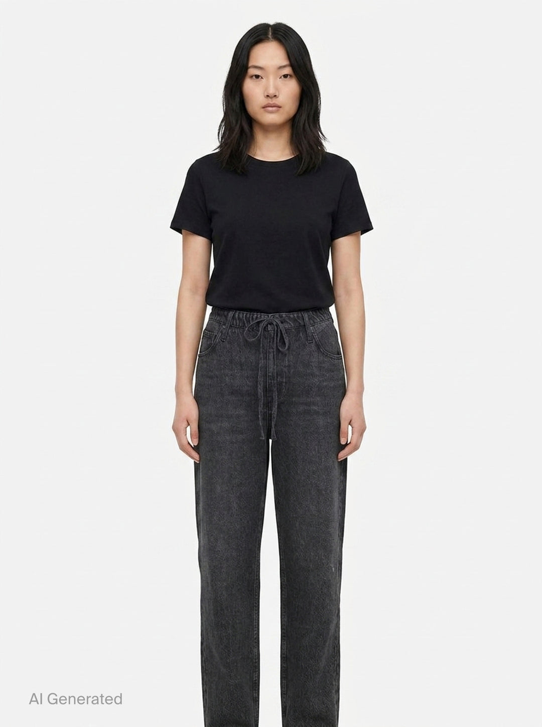 Miramar Slink Drawstring Jeans | rag & bone | Club21 - front