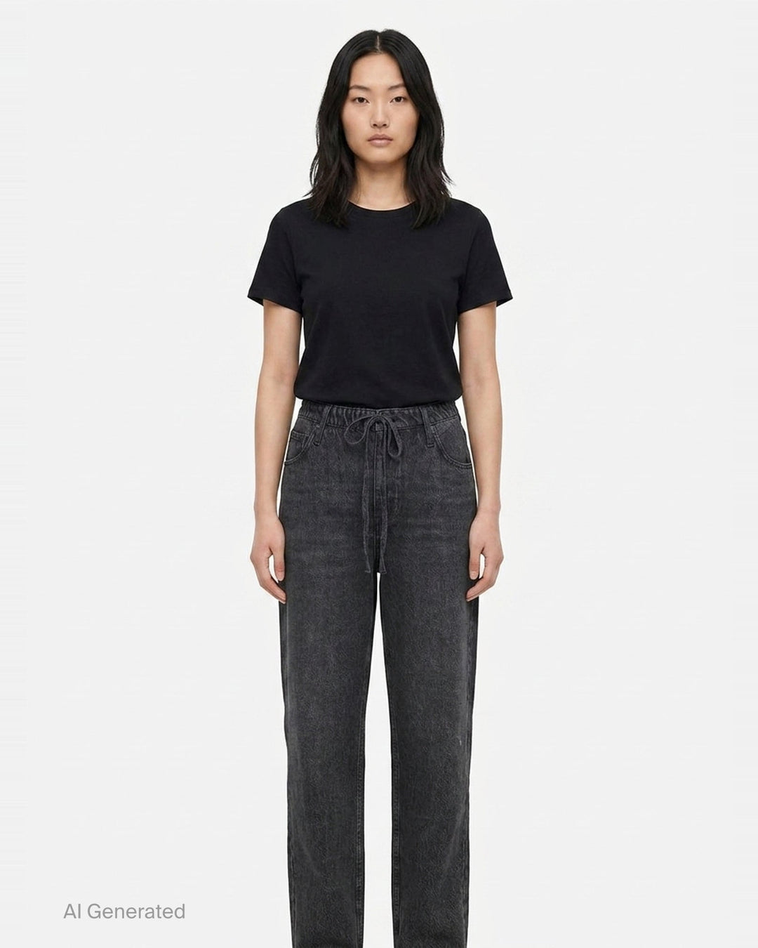 Miramar Slink Drawstring Jeans | rag & bone | Club21 - front