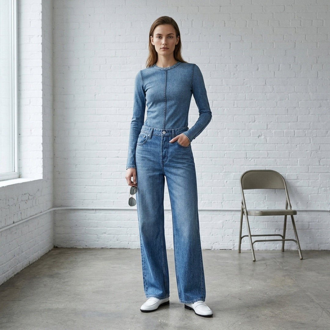 Miramar Slink Wide Leg Jeans | rag & bone | Club21 - lifestyle
