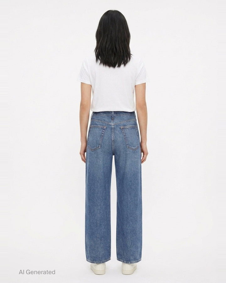 Miramar Terry Andi Ankle Jeans | rag & bone | Club21 - back