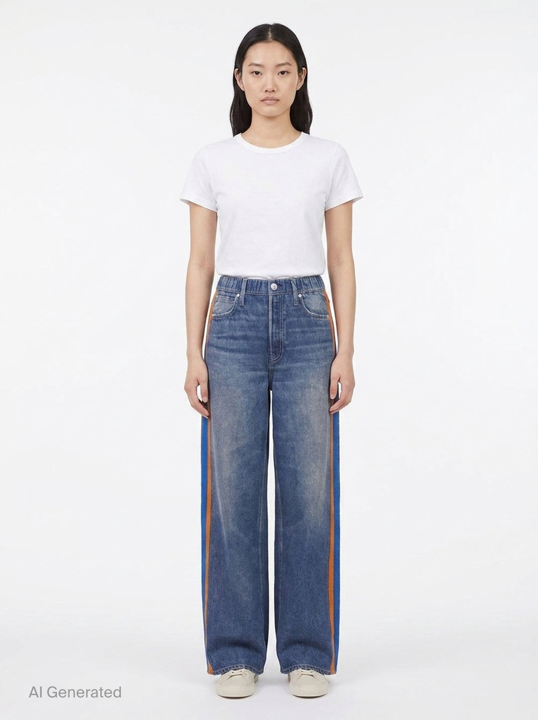 Miramar Terry Track Pull-On Jeans | rag & bone | Club21 - front