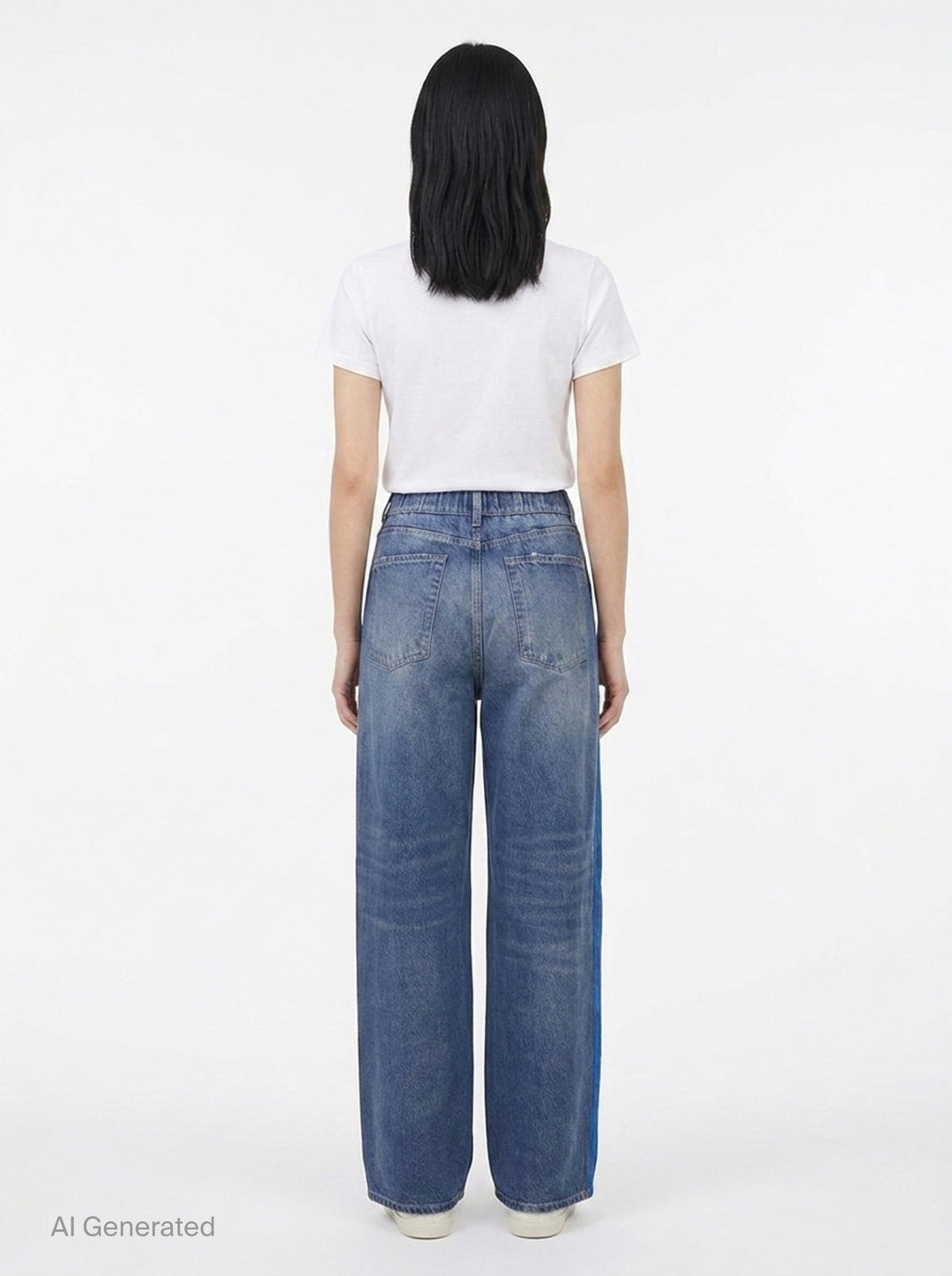 Miramar Terry Track Pull-On Jeans | rag & bone | Club21 - back