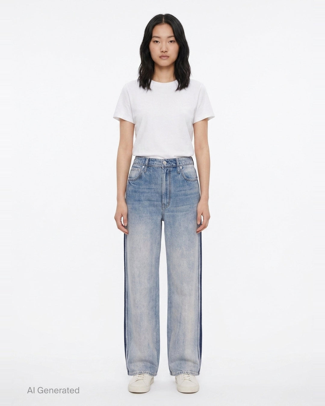 Miramar Wide Leg Jeans | rag & bone | Club21 - front