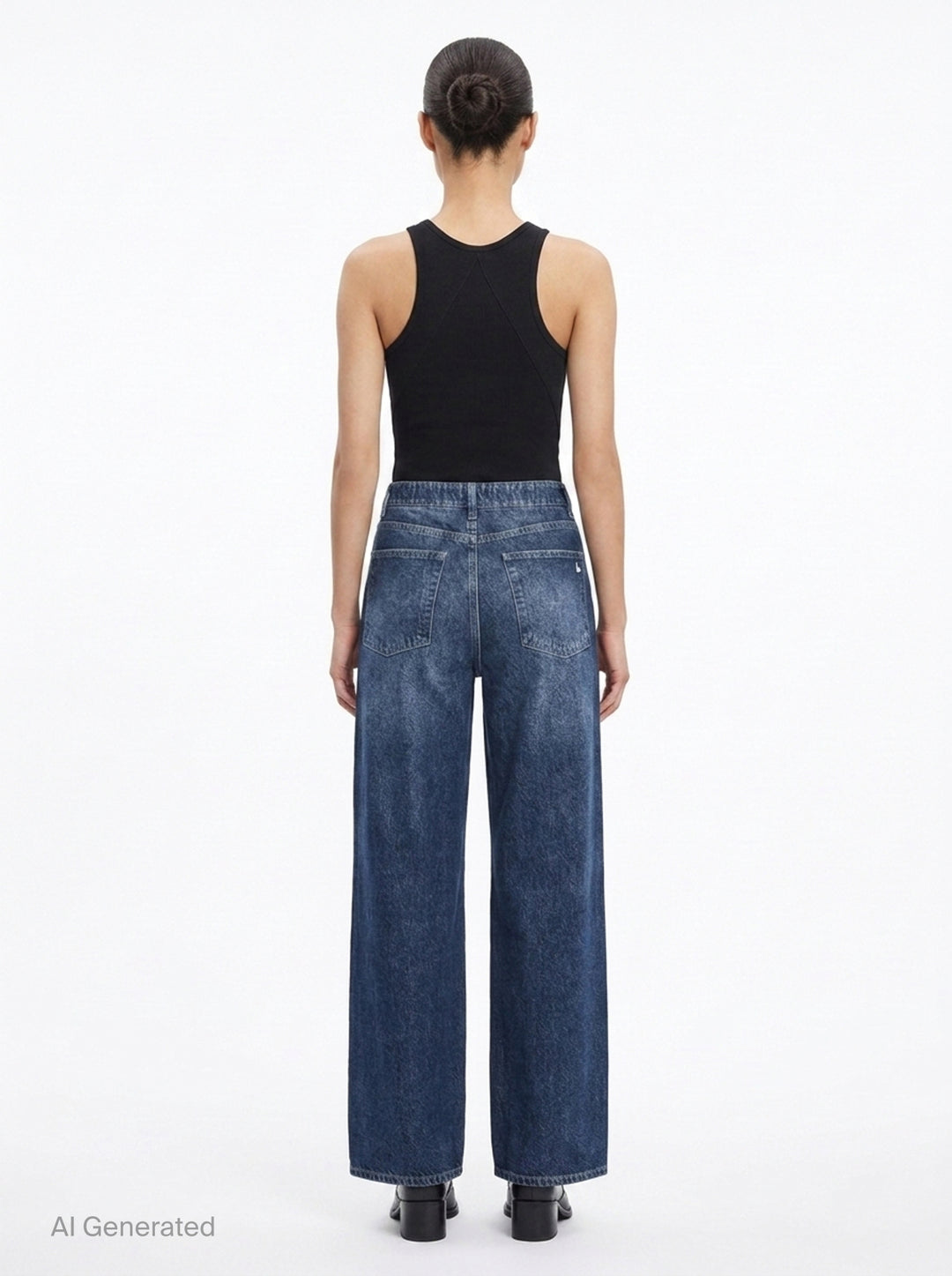 Miramar Wide Leg Jeans | rag & bone | Club21 - back