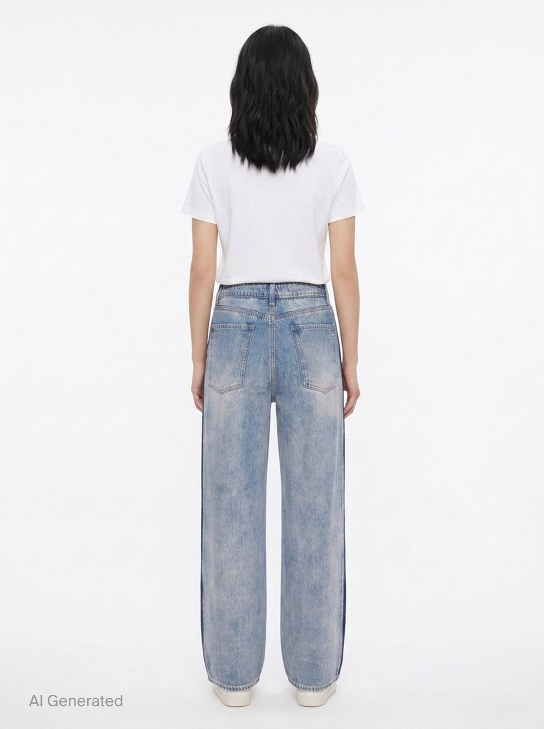 Miramar Wide Leg Jeans | rag & bone | Club21 - back