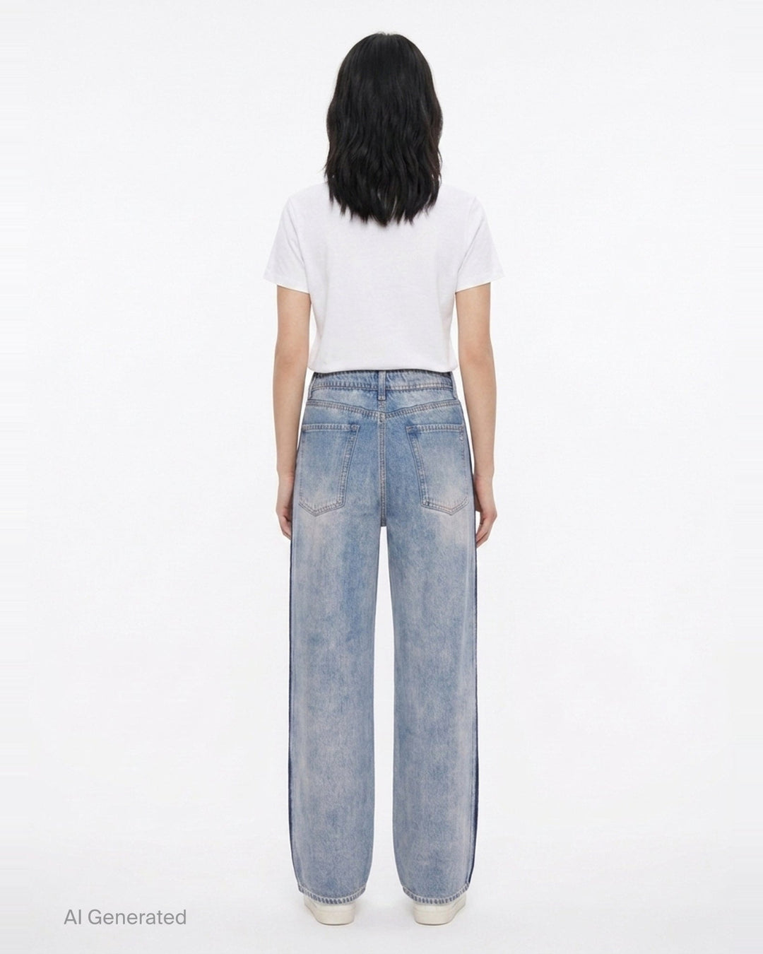 Miramar Wide Leg Jeans | rag & bone | Club21 - back