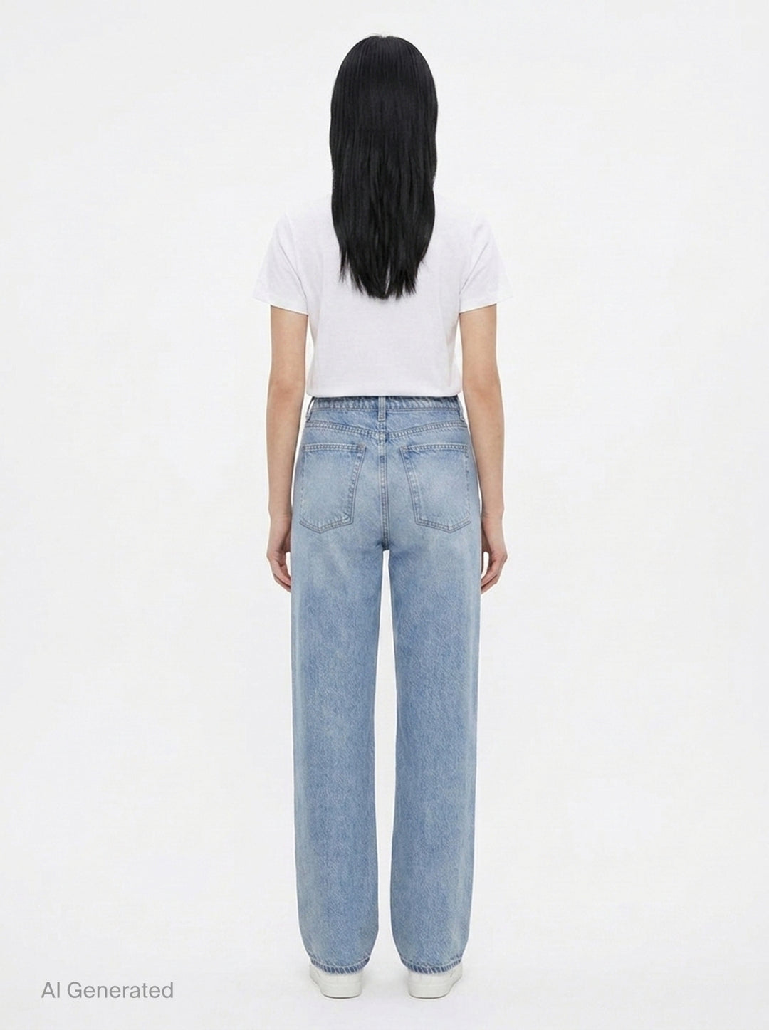 Miramar Wide Leg Pull-On Jeans | rag & bone | Club21 - back