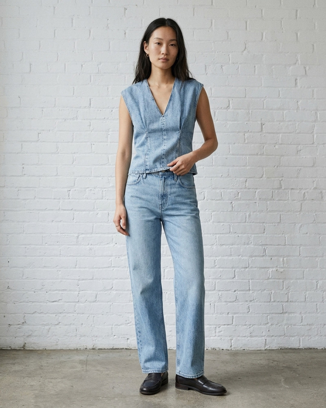 Miramar Wide Leg Pull-On Jeans | rag & bone | Club21 - lifestyle