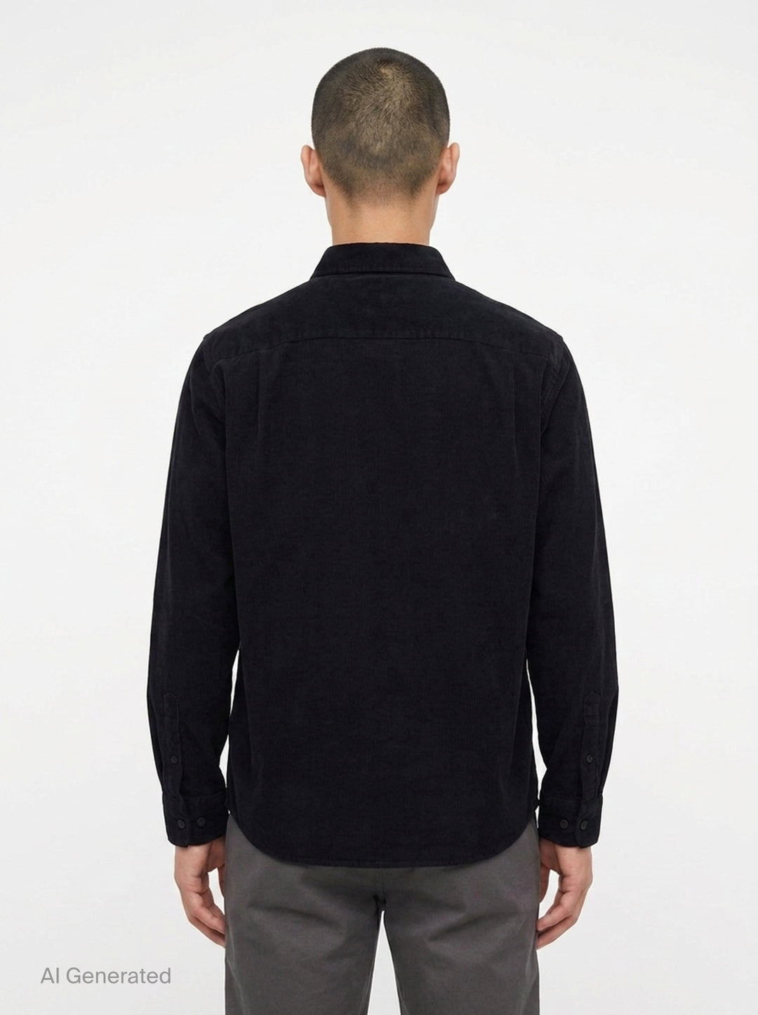 Relaxed Long Sleeve Corduroy Shirt | rag & bone | Club21 - back