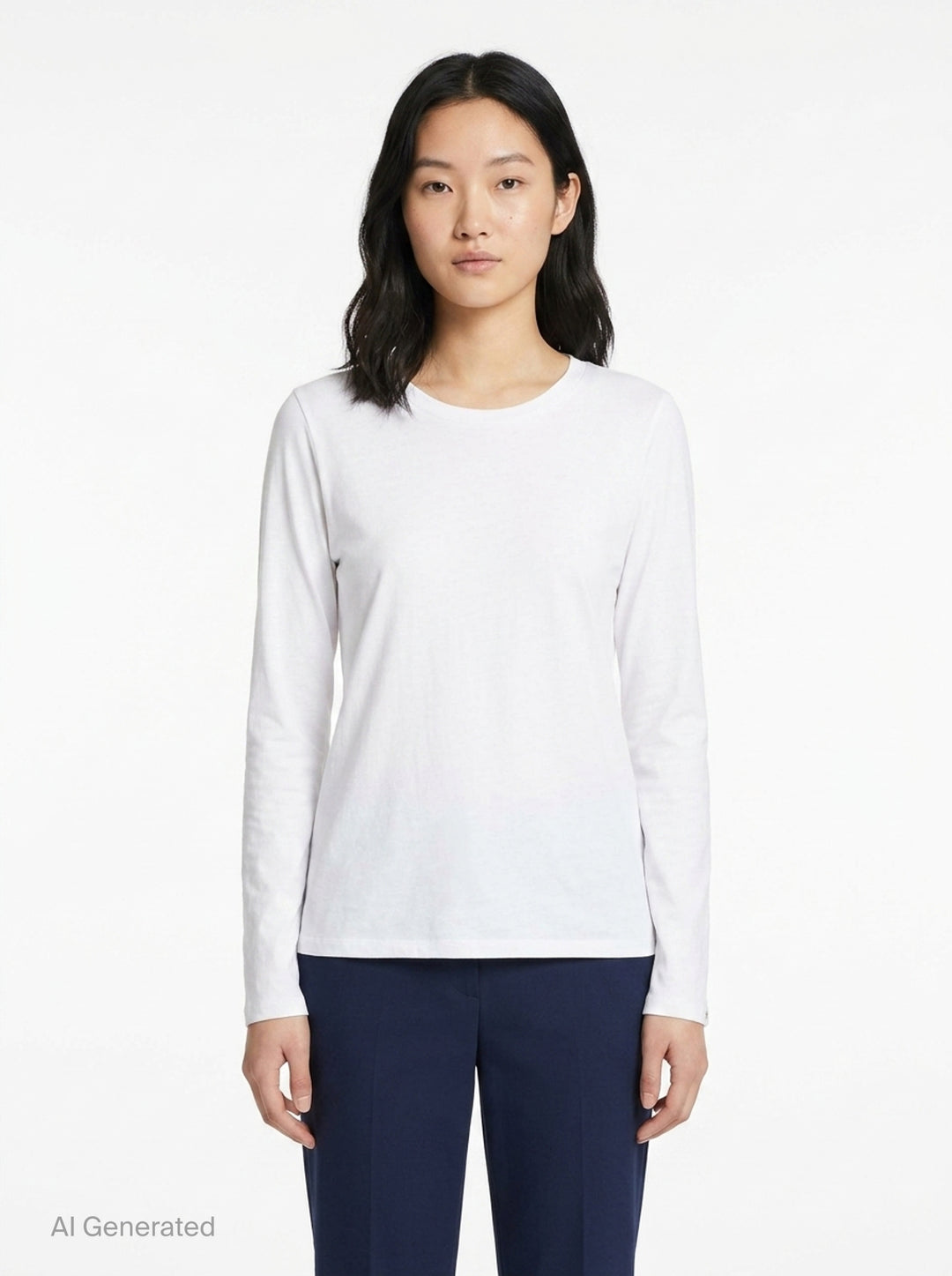 Slub Long Sleeve Tee | rag & bone | Club21 - front